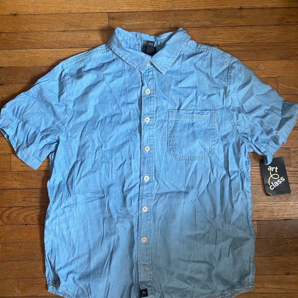 Light Blue Denim Shirt